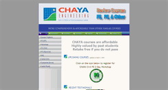Desktop Screenshot of chayaengineering.com